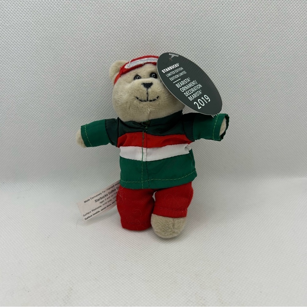 Starbucks 2019 Bearista Plush Ornament